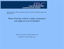 Tablet Screenshot of michaelscomputers.co.uk